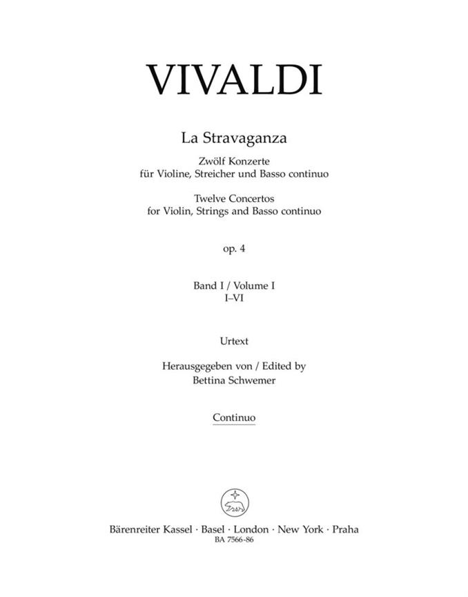 La Stravaganza Op. 4